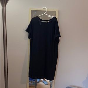 Black t-shirt dress worn once